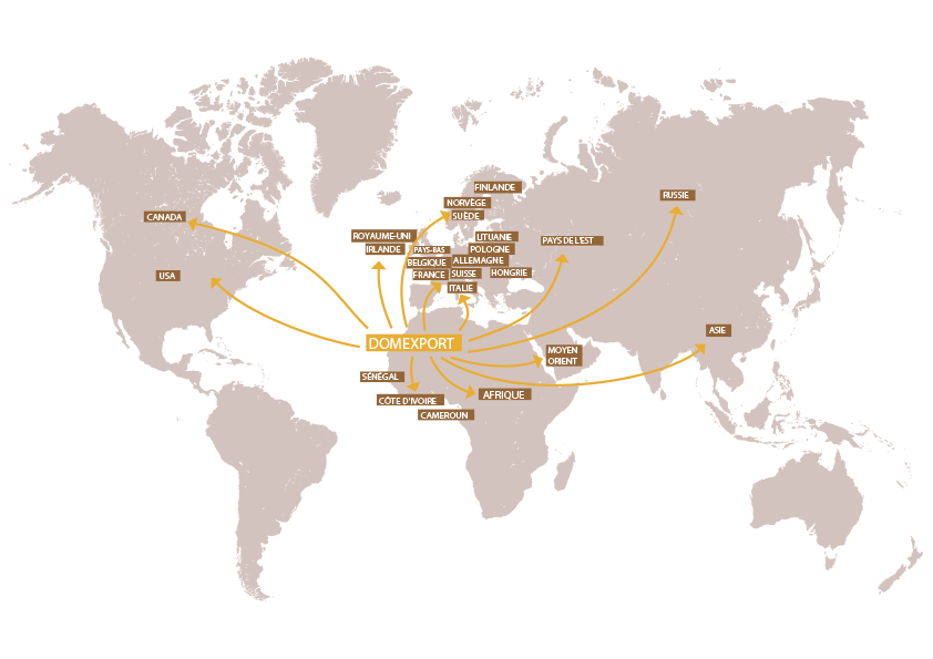 export les domaines agricoles