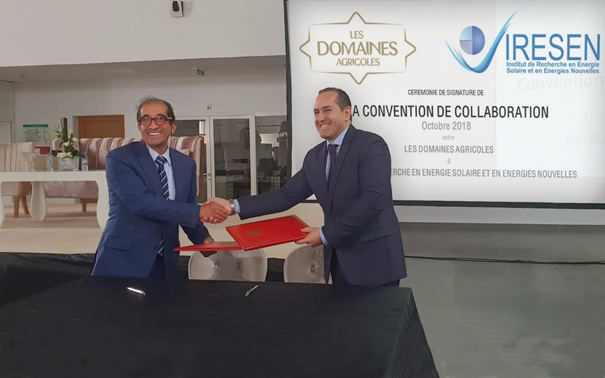 Partnership agreement concluded between “Les Domaines Agricoles” and the Res …