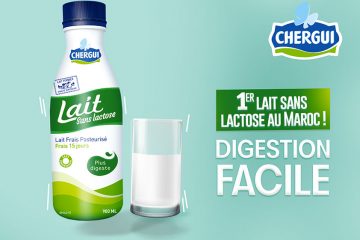 CHERGUI lance le 1er lait sans lactose au Maroc